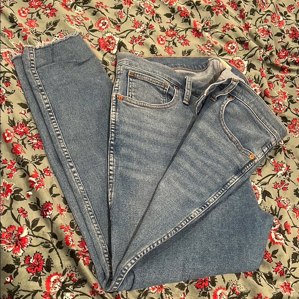 Madewell Blue Skinny Jeans Classic Style